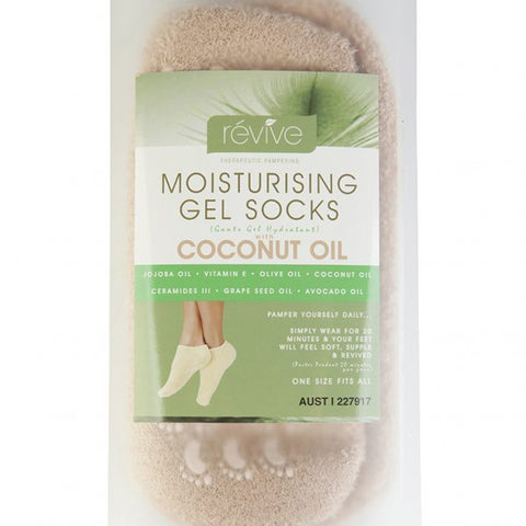 Moisturising Gel Socks With Coconut Oil